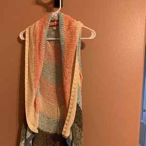 Cabi Lineup Circle Sweater Vest - Size S